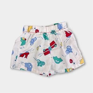 Vintage Healthtex Transportation Shorts 12 Months USA